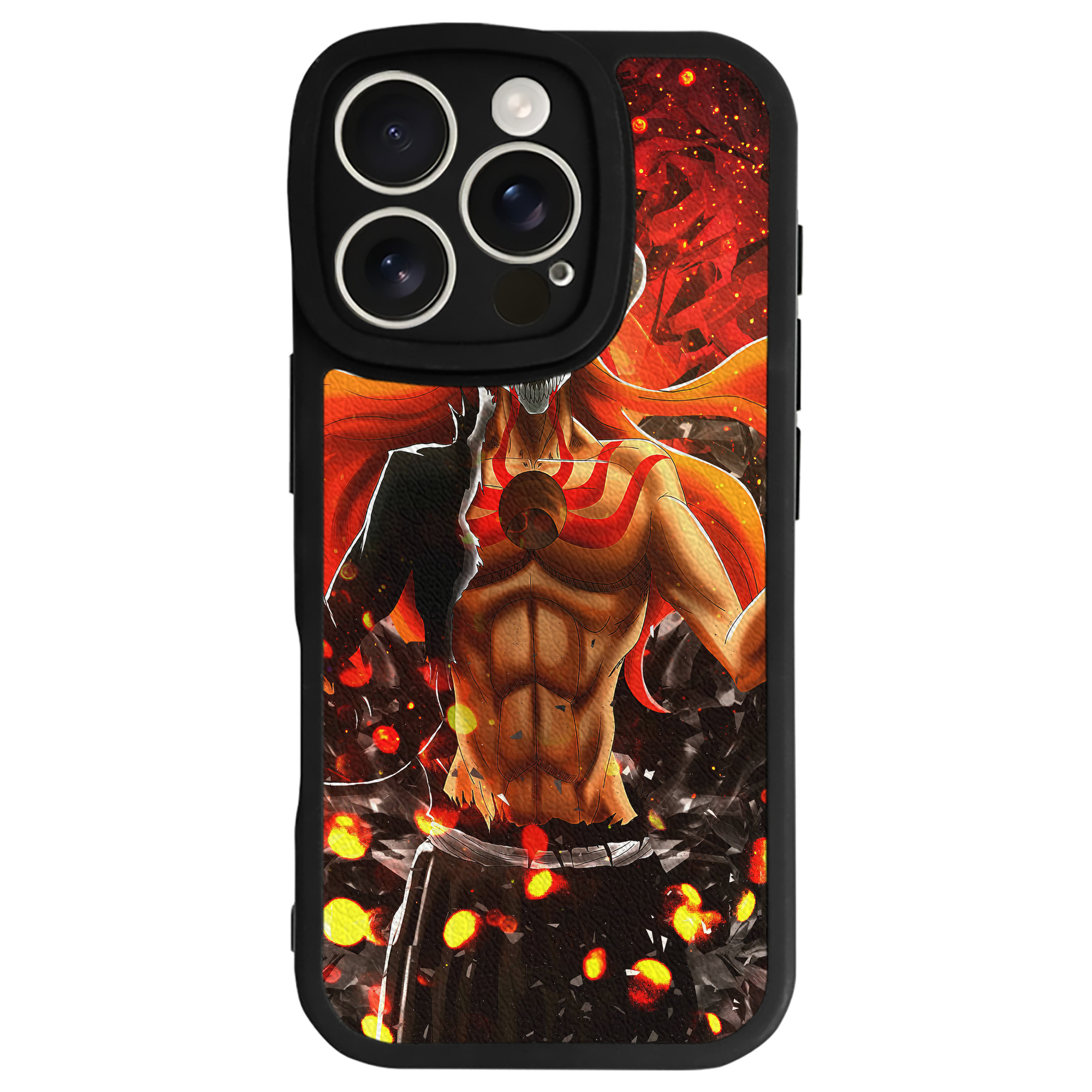（画像用） ブリーチ BLEACH 【iPhone 16シリーズ対応】シリコンスマホケース（レザー調） 材質：シリコン